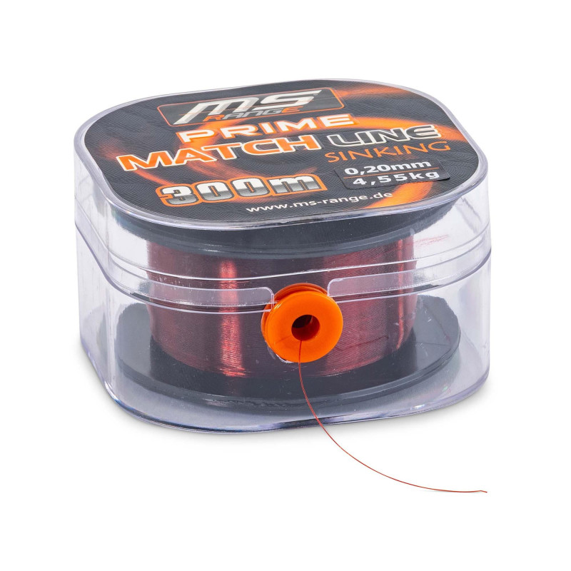 Żyłka MS-RANGE Prime Match sinking Line 300m 0,20mm / 4,55Kg Żyłka MS-RANGE Prime Match sinking Line 300m 0,20mm / 4,55Kg