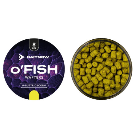 Przynęta BaitNow O'Fish Wafters 8mm - N-Butyric & Corn Przynęta BaitNow O'Fish Wafters 8mm - N-Butyric & Corn