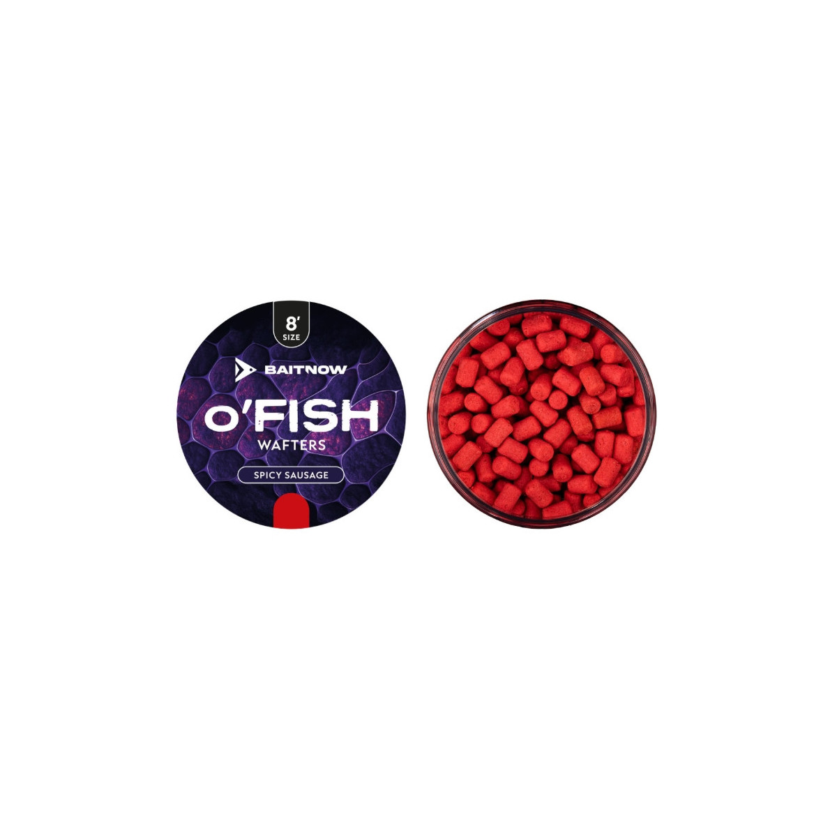 Przynęta BaitNow O'Fish Wafters 8mm - Spicy Sausage