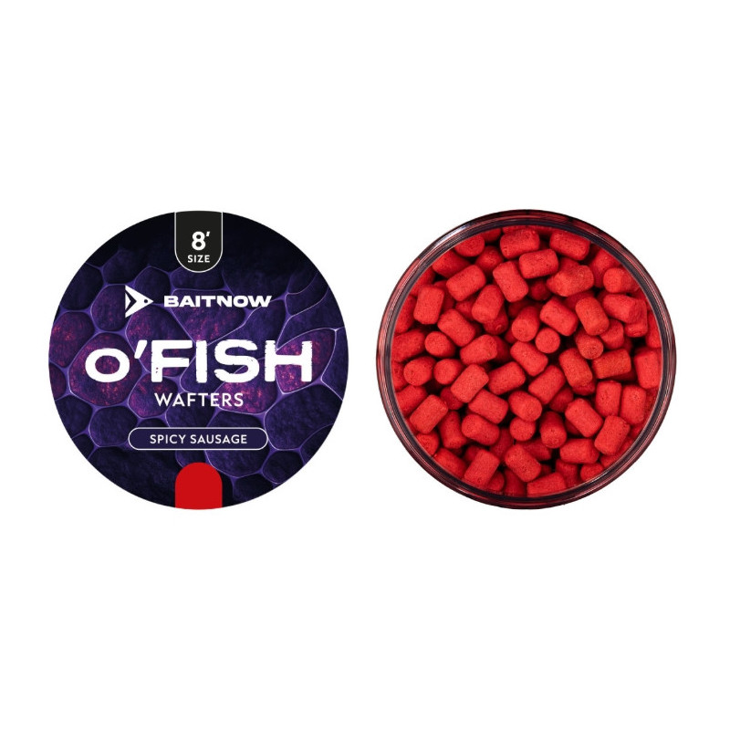 Przynęta BaitNow O'Fish Wafters 8mm - Spicy Sausage