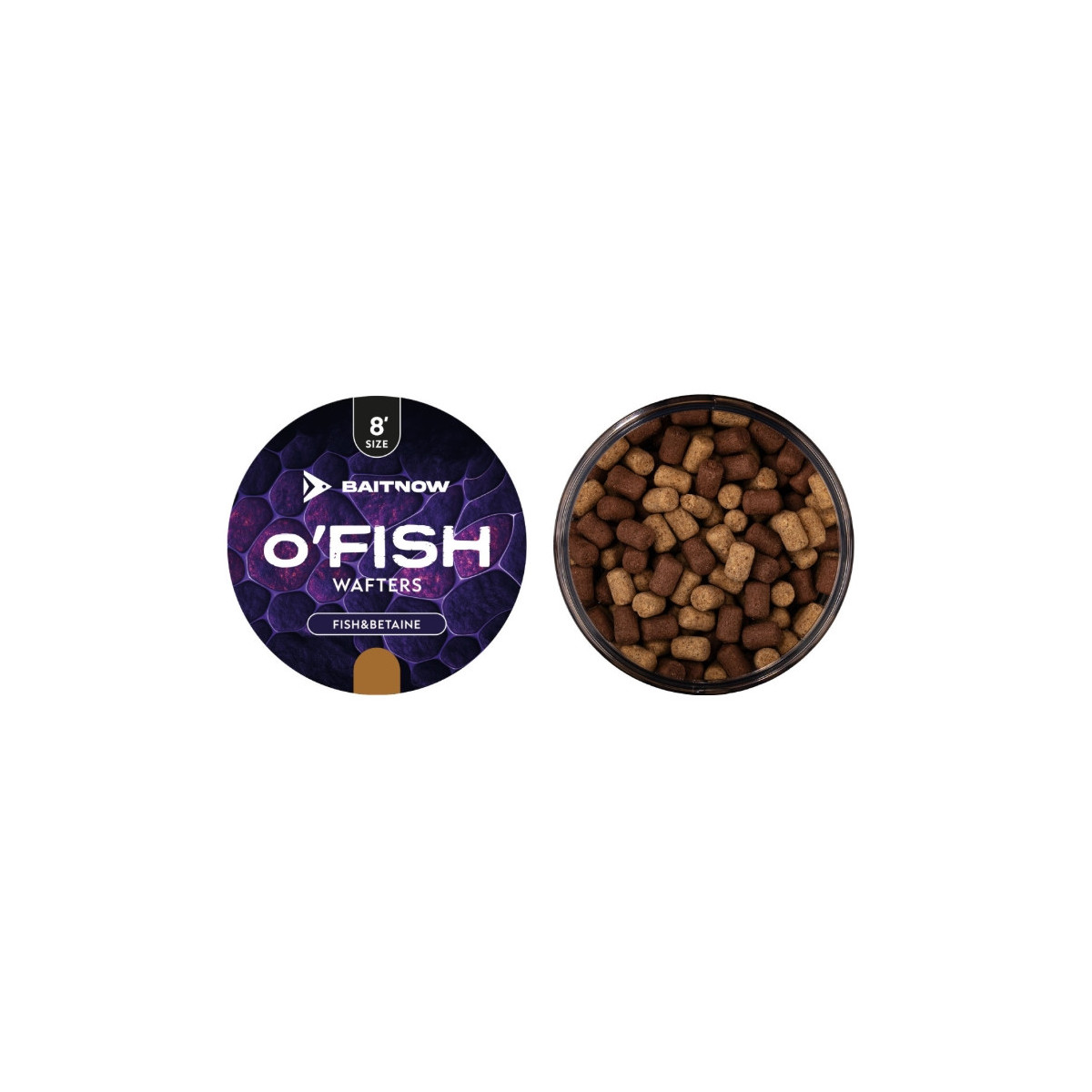 Przynęta BaitNow O'Fish Wafters 8mm - Fish Betaine