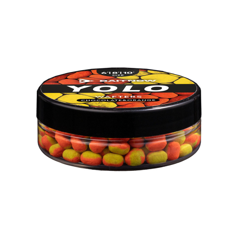 Przynęta BaitNow Yolo Wafters 8mm - Chocolate & Orange