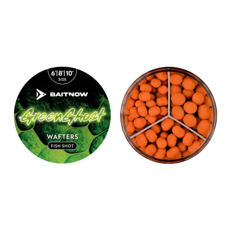 Przynęta BaitNow Wafters 6, 8, 10mm - Green Ghost