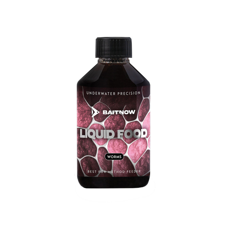 Atraktor w płynie BaitNow Liquid Food 250ml - Worms
