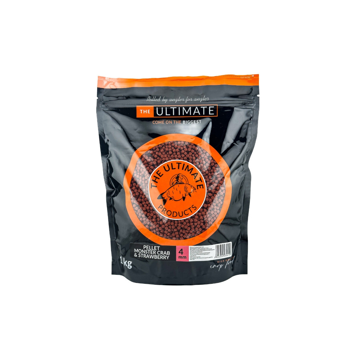 Pellet The Ultimate Monster Crab & Strawberry 4mm 1kg