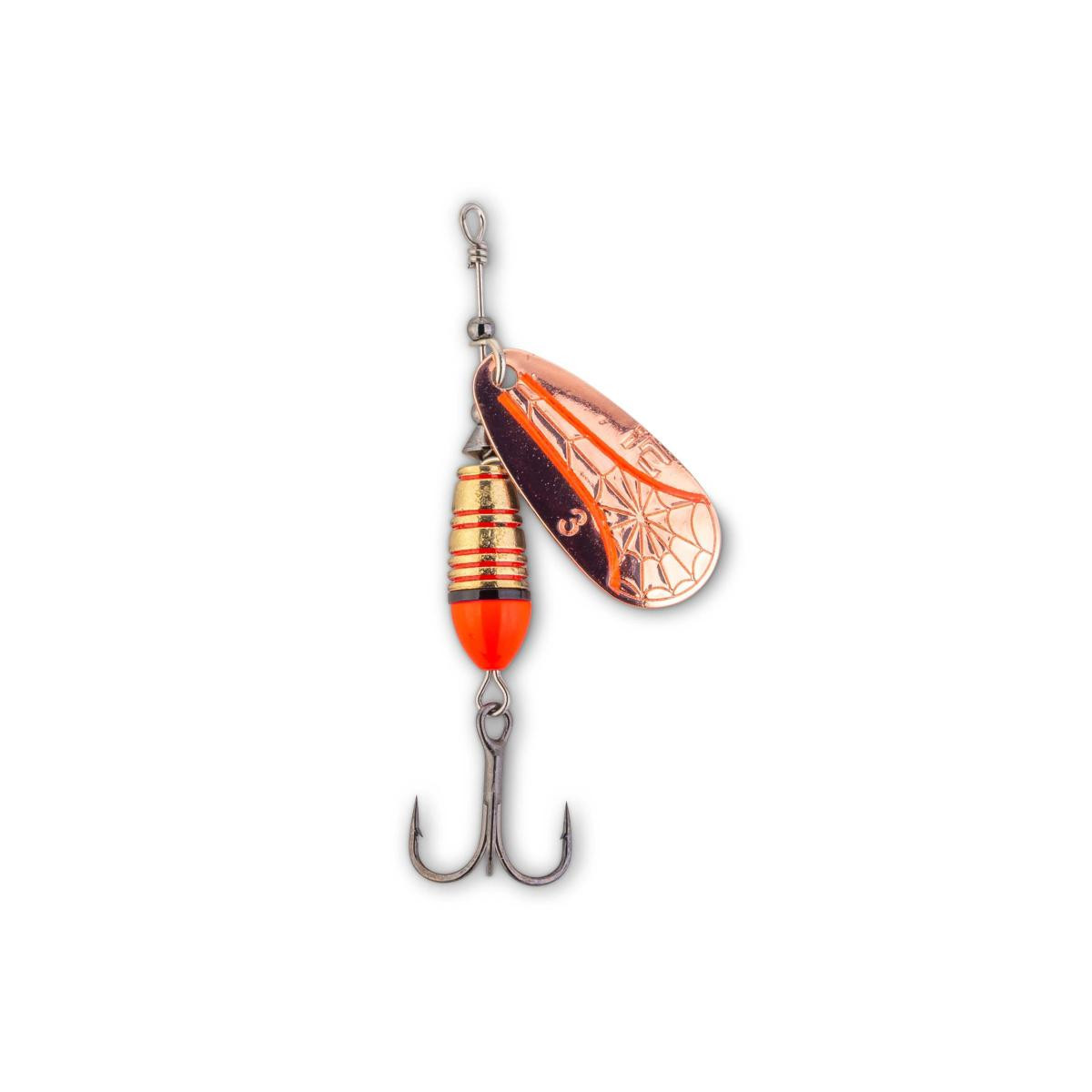 Błystka obrotowa IRON CLAW Crack Blade Spinner roz.3 / 8g - Gold Rush