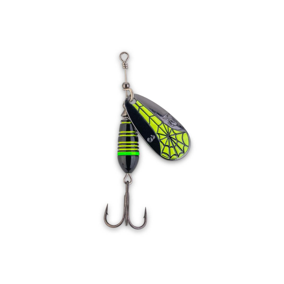 Błystka obrotowa IRON CLAW Crack Blade Spinner roz.3 / 8g - Firetiger