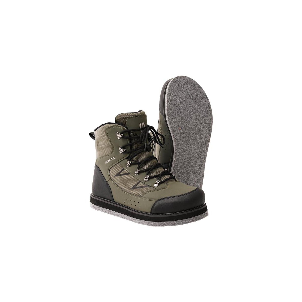 Buty do brodzenia Kinetic X4 WADING BOOT roz.40-41 - FELT THYME Buty do brodzenia Kinetic X4 WADING BOOT roz.40-41 - FELT THYME