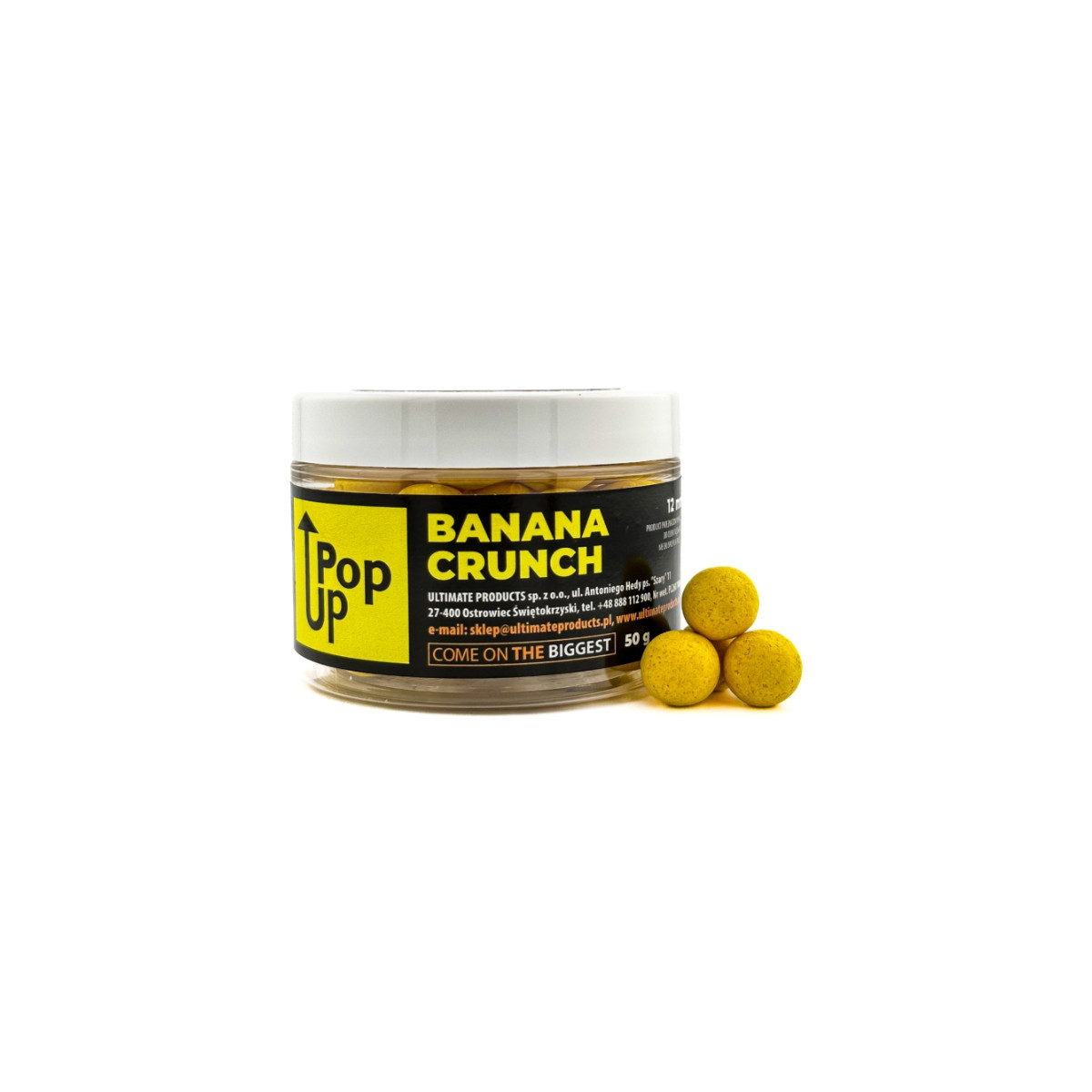 Kulki Pop-Up The Ultimate 12mm - Banana Crunch