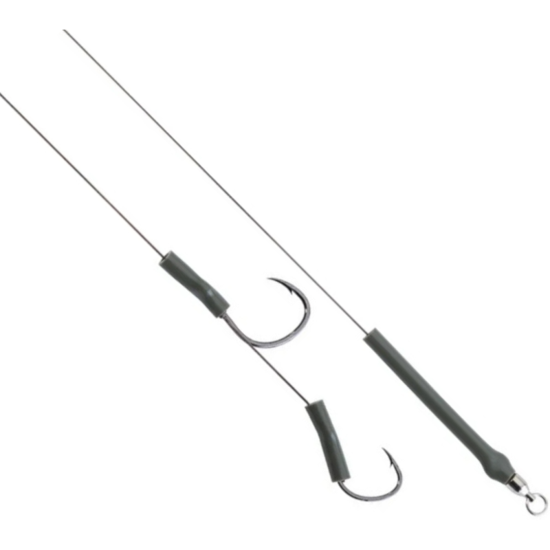 Przypon UNICAT SX-67 Hair Rig hak4/0 + 2/0 95kg