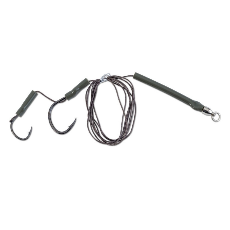 Przypon UNICAT SX-67 Hair Rig hak4/0 + 2/0 95kg