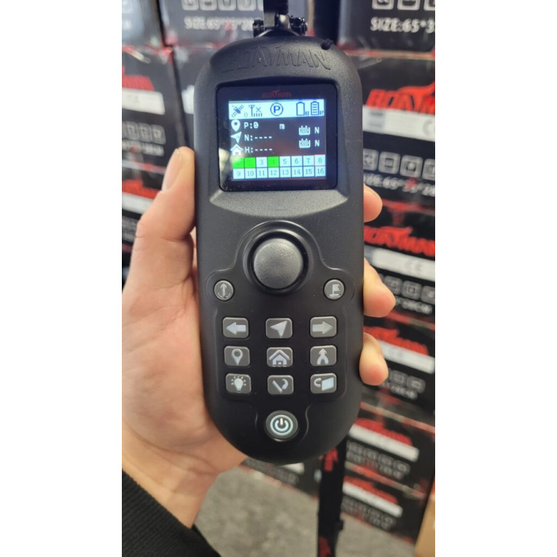 Łódka zanętowa BOATMAN Actor Pro GPS, Echosonda SN2.4 ACPROGE