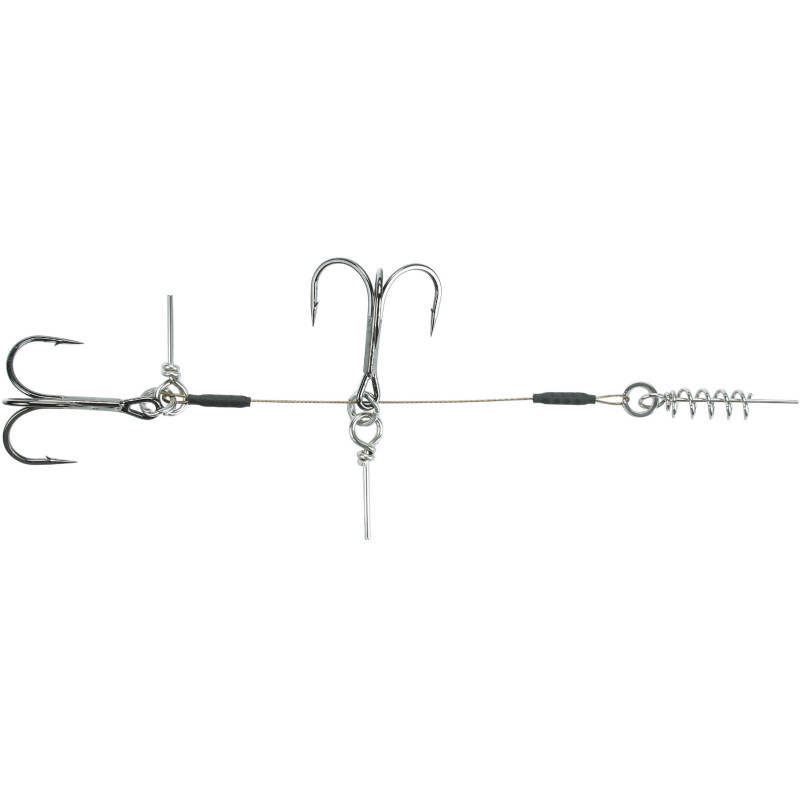 Dozbrojka stalowa Robinson dwie kotwice przesuwna 12cm / 23kg