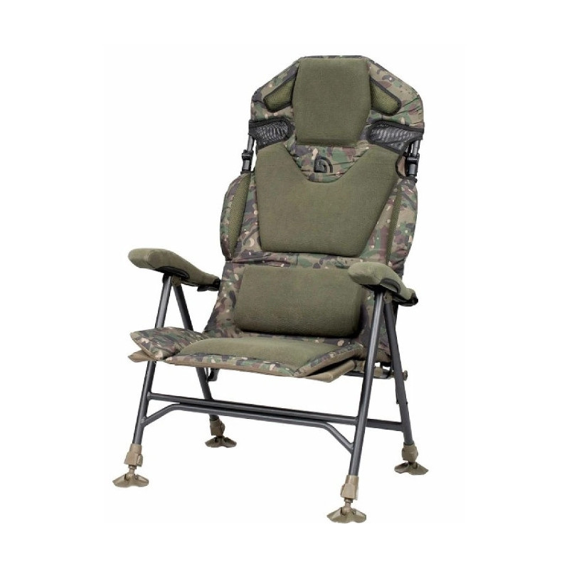 Fotel Trakker Levelite Longback Recliner Camo