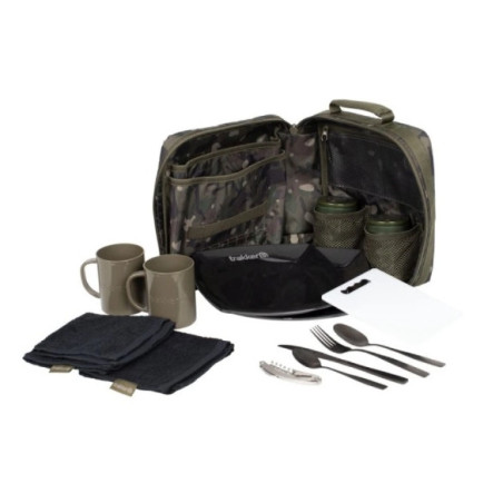 Torba z akcesoriami kuchennymi Trakker NXC Camo Deluxe Food Set 27x27x10cm