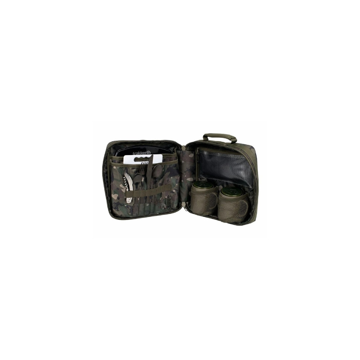Torba z akcesoriami kuchennymi Trakker NXC Camo Deluxe Food Set 27x27x10cm