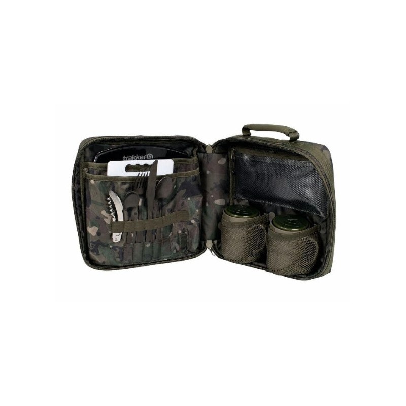 Torba z akcesoriami kuchennymi Trakker NXC Camo Deluxe Food Set 27x27x10cm