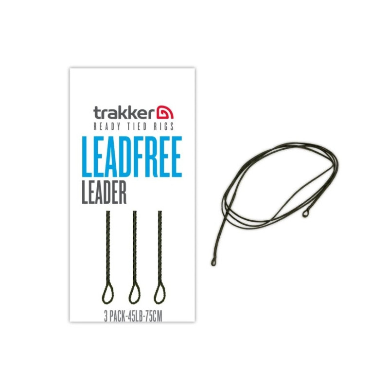 Gotowy leader z materiału bezrdzeniowego Trakker Leadfree Leader 75cm / 45lb