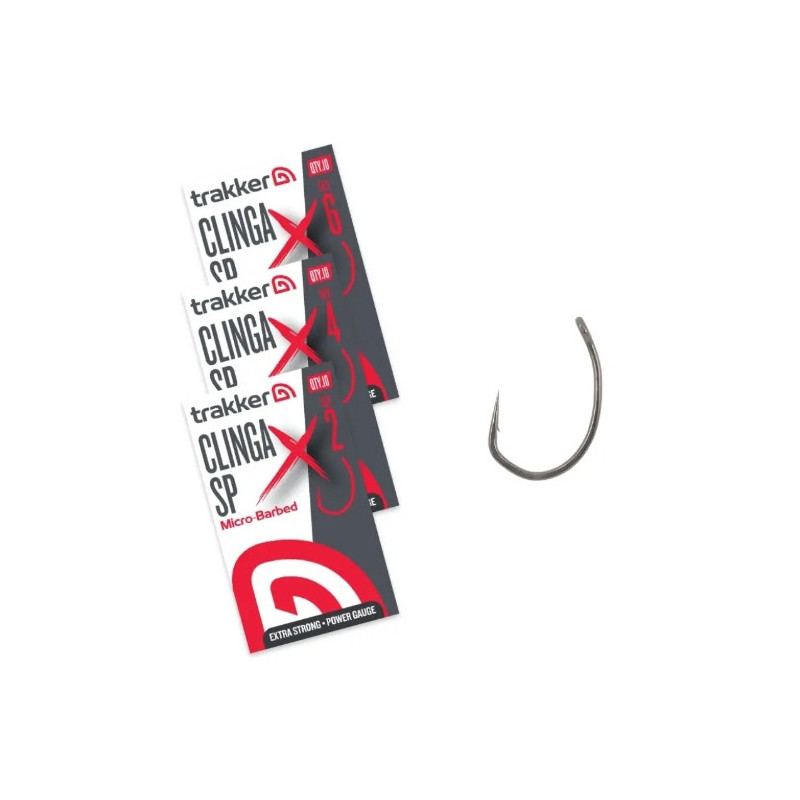 Haczyki Trakker Clinga SP XS Hooks Micro Barbed hak2