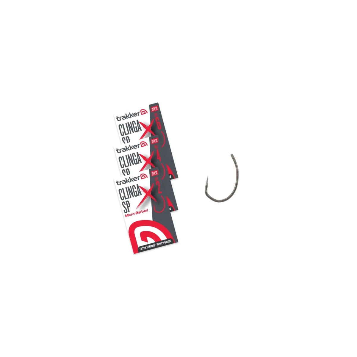 Haczyki Trakker Clinga SP XS Hooks Micro Barbed roz.4