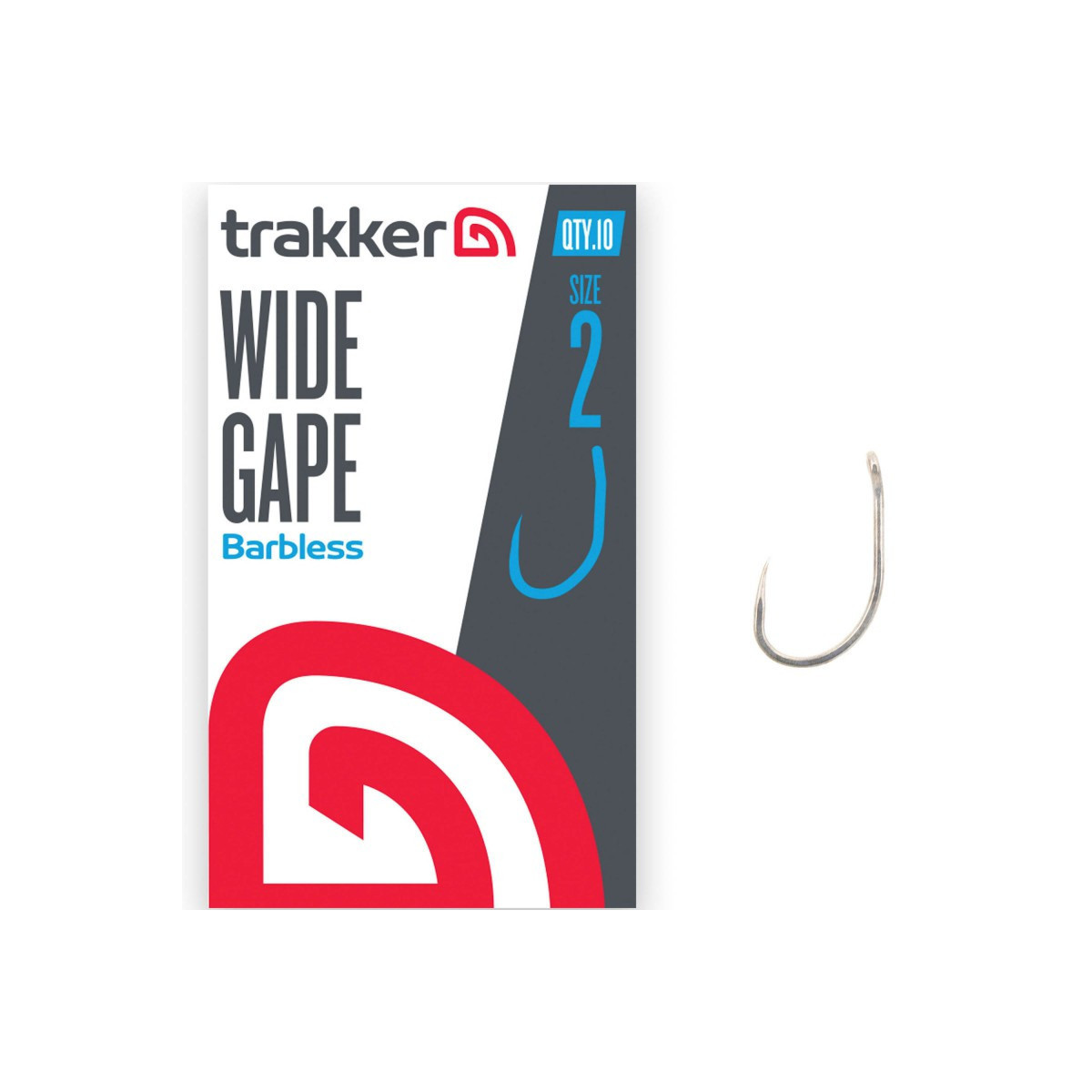 Haczyki Trakker Wide Gape Barbless hak2