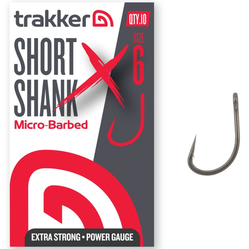 Haczyki Trakker Short Shank XS Micro Barbed hak2