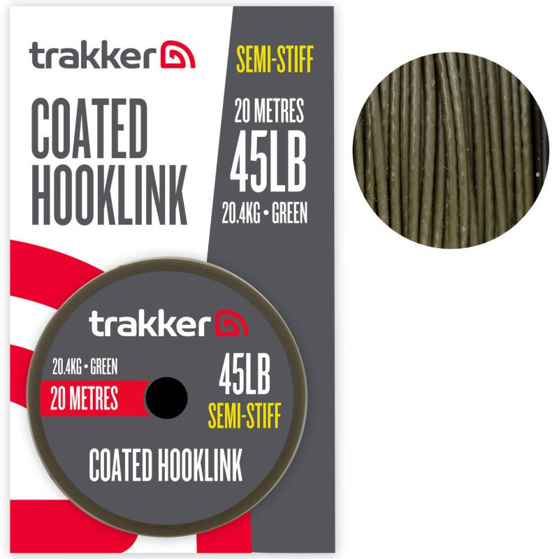 Plecionka Trakker Soft Coated Hooklink 20m / 45lb / 20,4kg