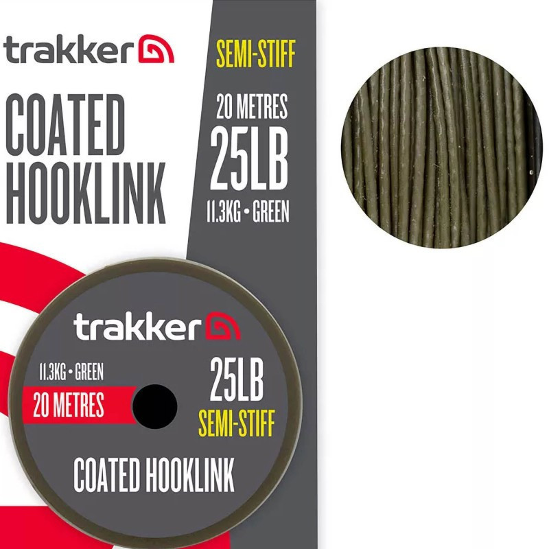 Plecionka Trakker Semi Stiff Coated Hooklink 20m / 25lb / 11,3kg