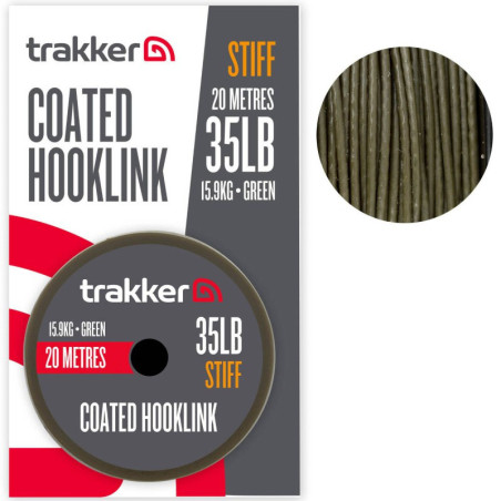 Plecionka Trakker Stiff Coated Hooklink 20m / 35lb / 15,9kg
