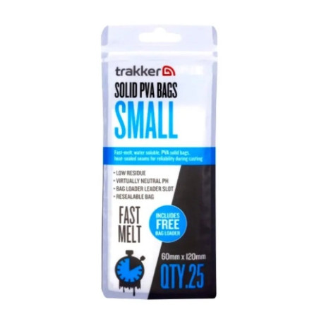 Woreczki Trakker Solid PVA Bags 6x12cm - Small Woreczki Trakker Solid PVA Bags 6x12cm - Small
