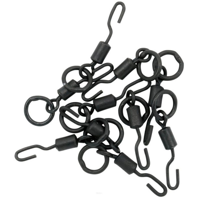 Krętlik z kółkiem do przyponu Ronnie Rig Trakker Ronnie Swivel roz.11