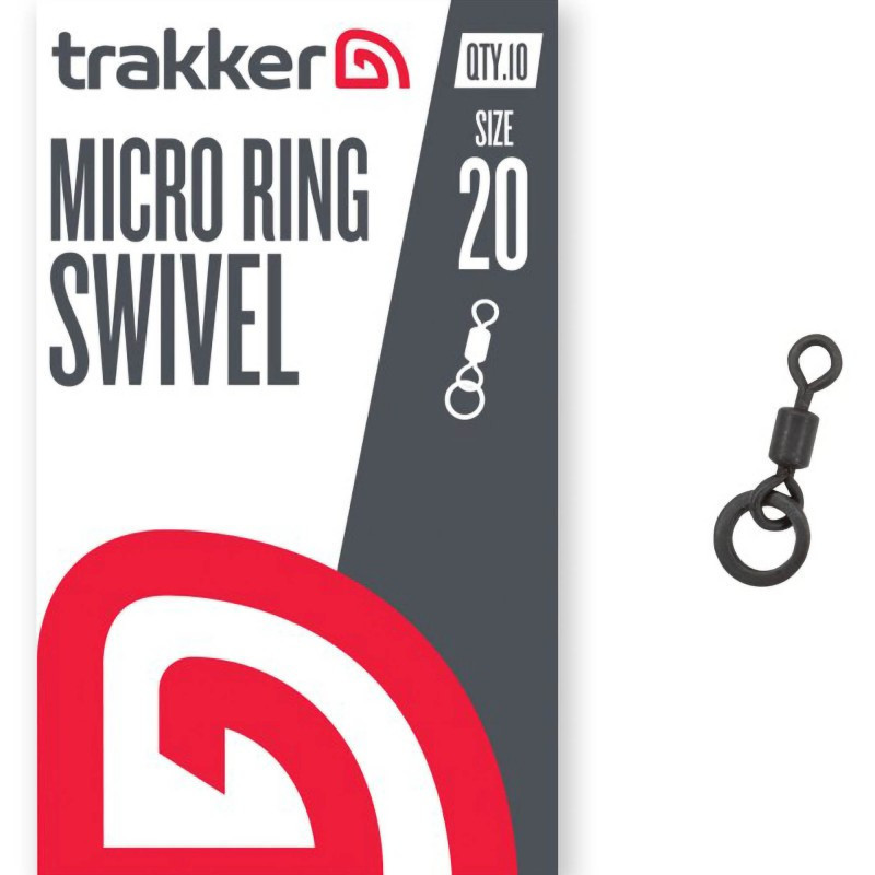Mikro krętlik z kółkiem Trakker Micro Ring Swivel roz.20 Mikro krętlik z kółkiem Trakker Micro Ring Swivel roz.20