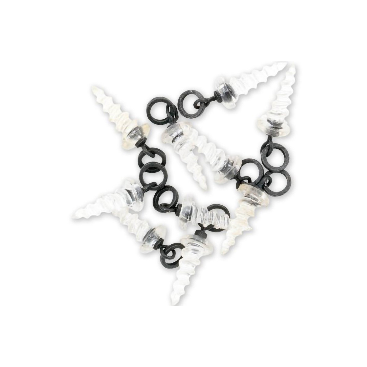 Wkręt do przynęt z krętlikiem Trakker Plastic Bait Screws 10szt.