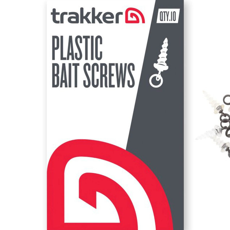 Wkręt do przynęt z krętlikiem Trakker Plastic Bait Screws 10szt. Wkręt do przynęt z krętlikiem Trakker Plastic Bait Screws 10szt.