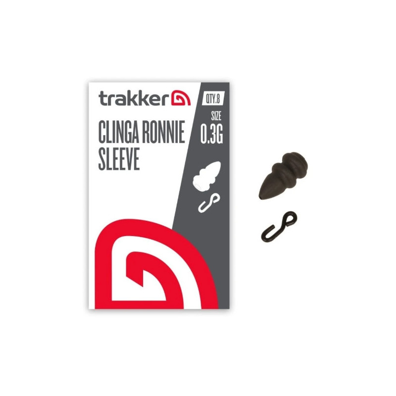 Szybkozłączka z obciążeniem do montażu haczyka w przyponie Ronnie Rig Trakker Clinga Ronnie Sleeve 3g