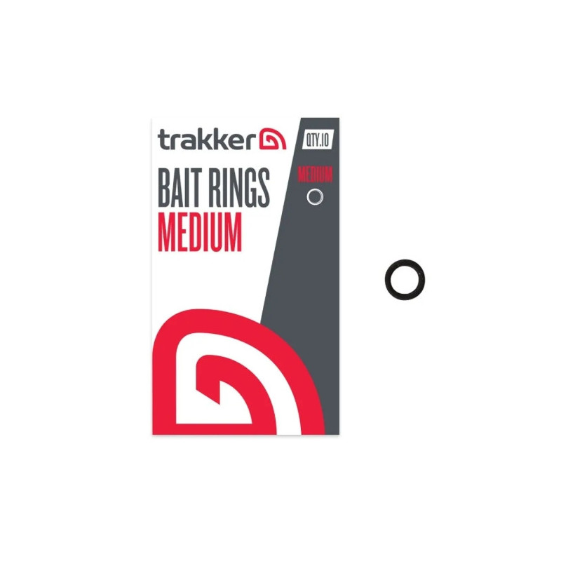 Kółeczko stalowe Trakker Bait Rings - Medium
