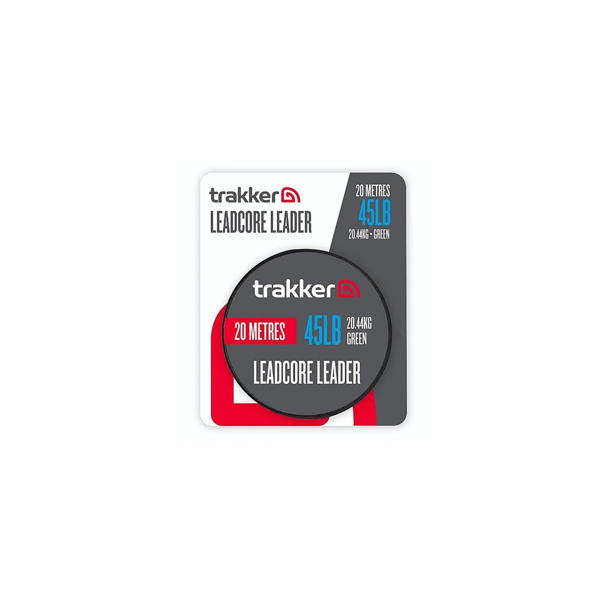 Materiał leadcore z ołowianym rdzeniem Trakker Leadcore Leader 20m / 45lb / 20,44kg