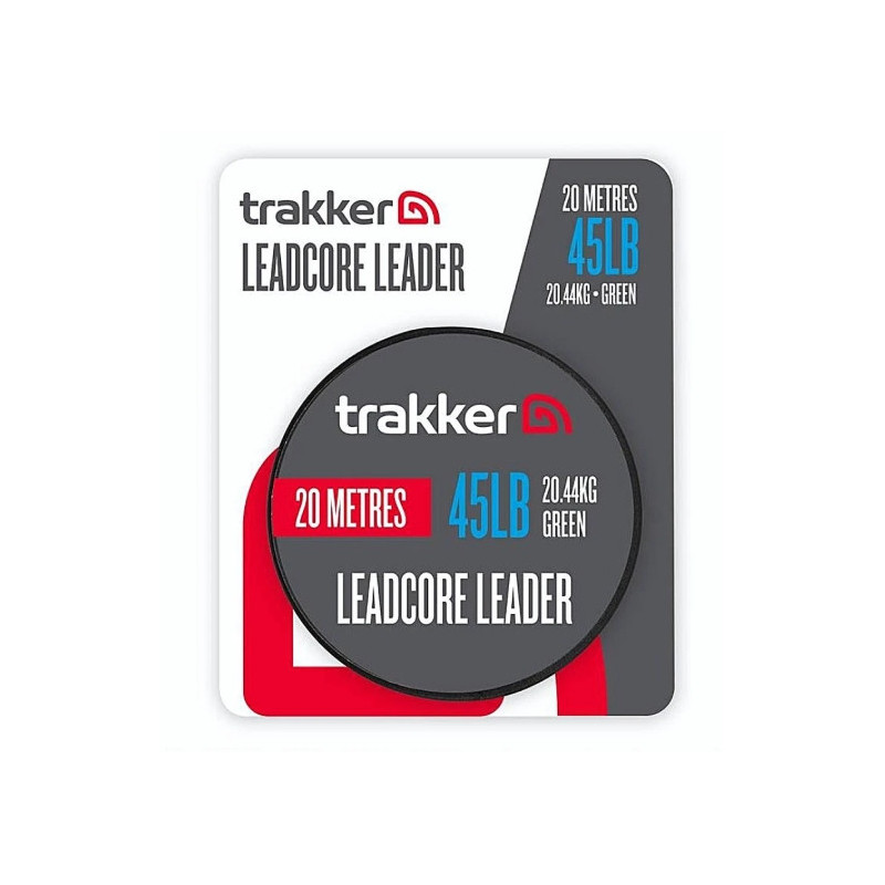 Materiał leadcore z ołowianym rdzeniem Trakker Leadcore Leader 20m / 45lb / 20,44kg