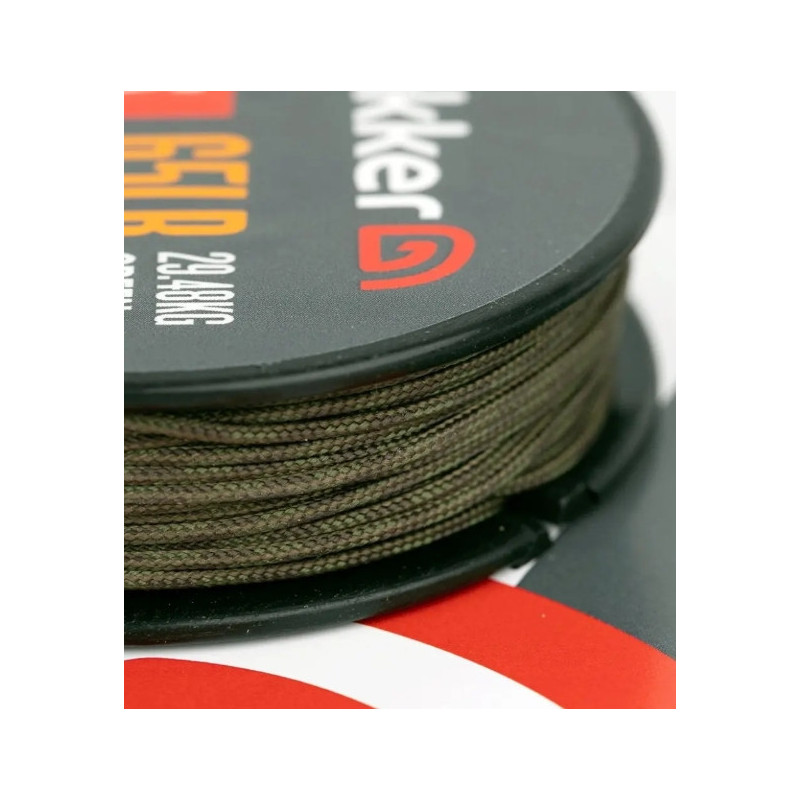 Materiał leadcore z ołowianym rdzeniem Trakker Leadcore Leader 20m / 65lb / 29,48kg