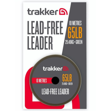 Materiał leadcore bez rdzenia Trakker Lead Free Leader 10m / 65lb / 29.48kg
