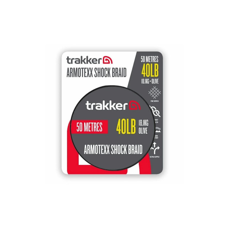 Strzałówka Trakker Armotexx Shock Braid 50m / 40lb / 18,10kg