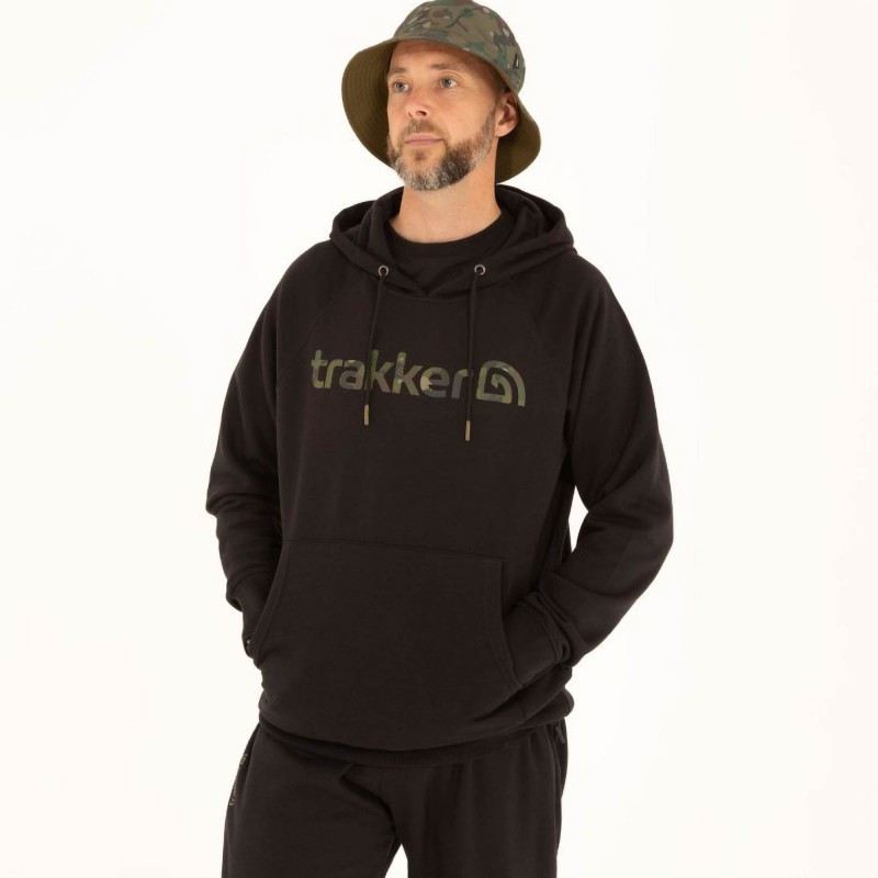 Bluza Trakker CR Logo Hoody Black Camo roz.XL