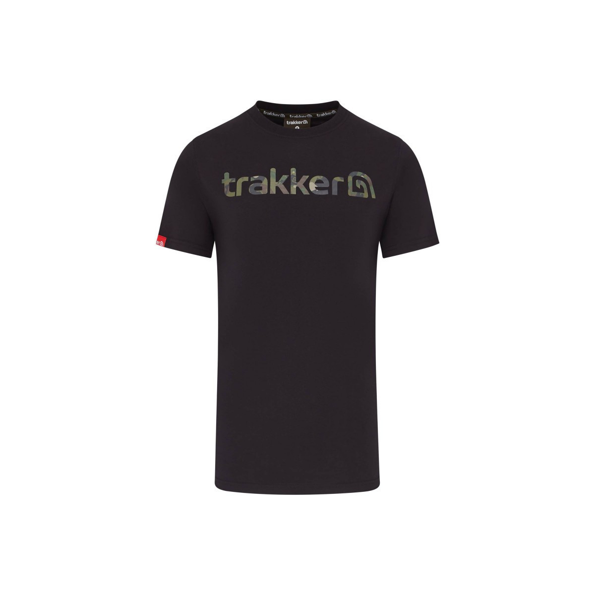 Koszulka Trakker CR Logo T-Shirt Black Camo roz.M
