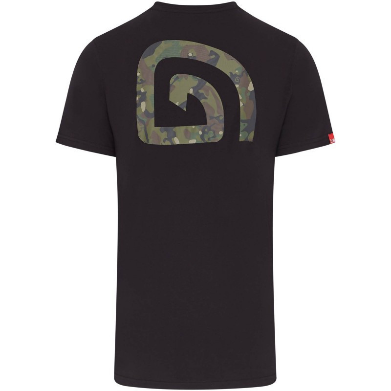 Koszulka Trakker CR Logo T-Shirt Black Camo roz.M