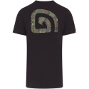 Koszulka Trakker CR Logo T-Shirt Black Camo roz.XL