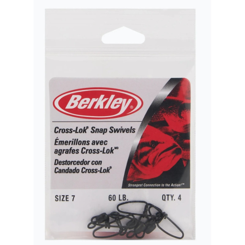 Krętlik Berkley Mc Mahon Cross-Lok Snap/Swivels roz.7