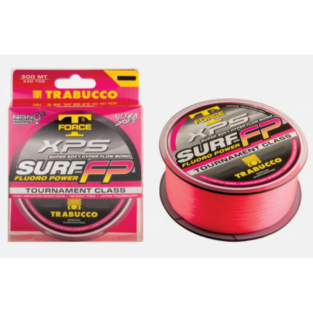 Żyłka TRABUCCO TF XPS SURF FP 300m / 0,25mm / Pink