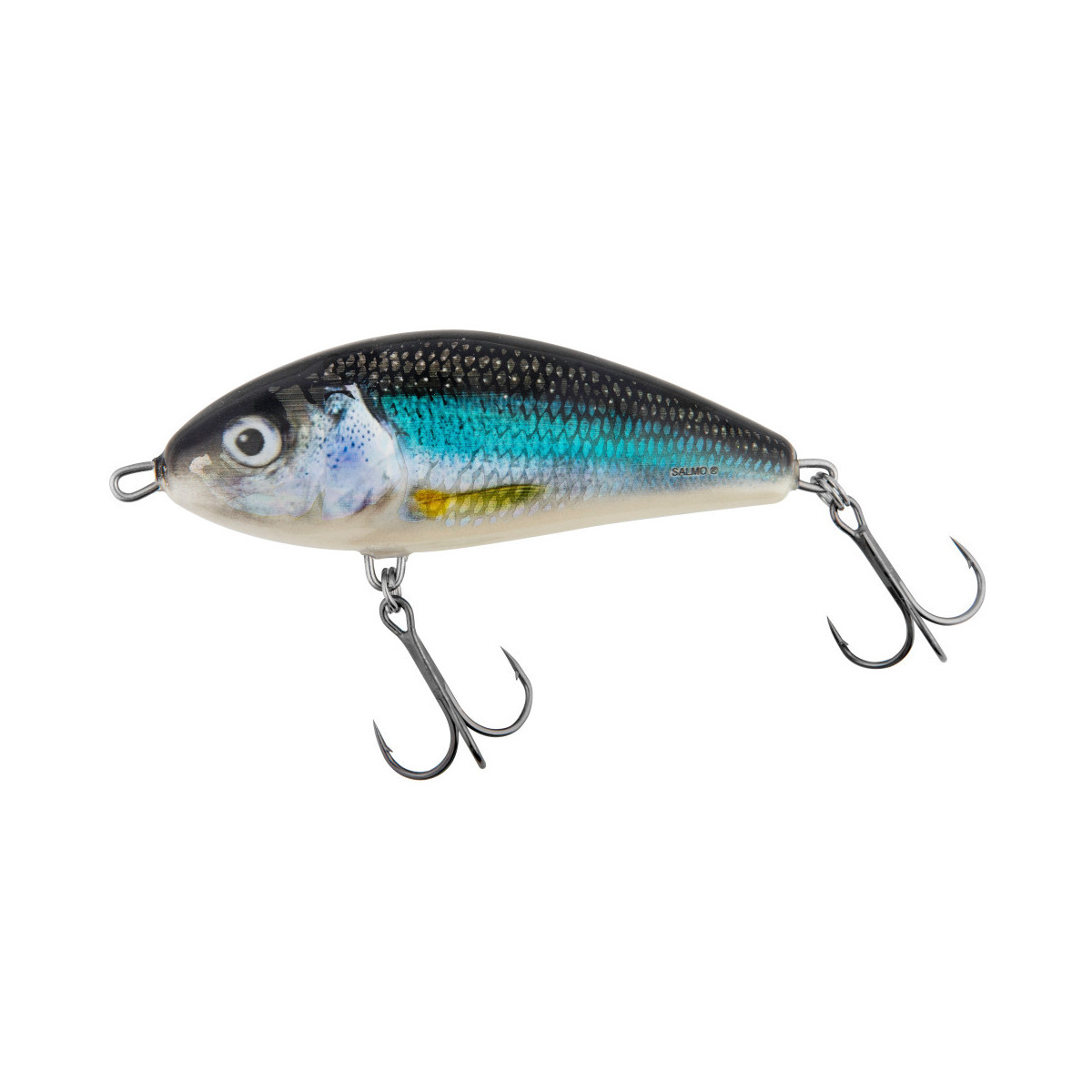 Wobler Salmo FATSO 8cm Floating - Holo Smelt