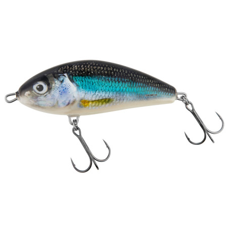 Wobler Salmo FATSO 8cm Floating - Holo Smelt