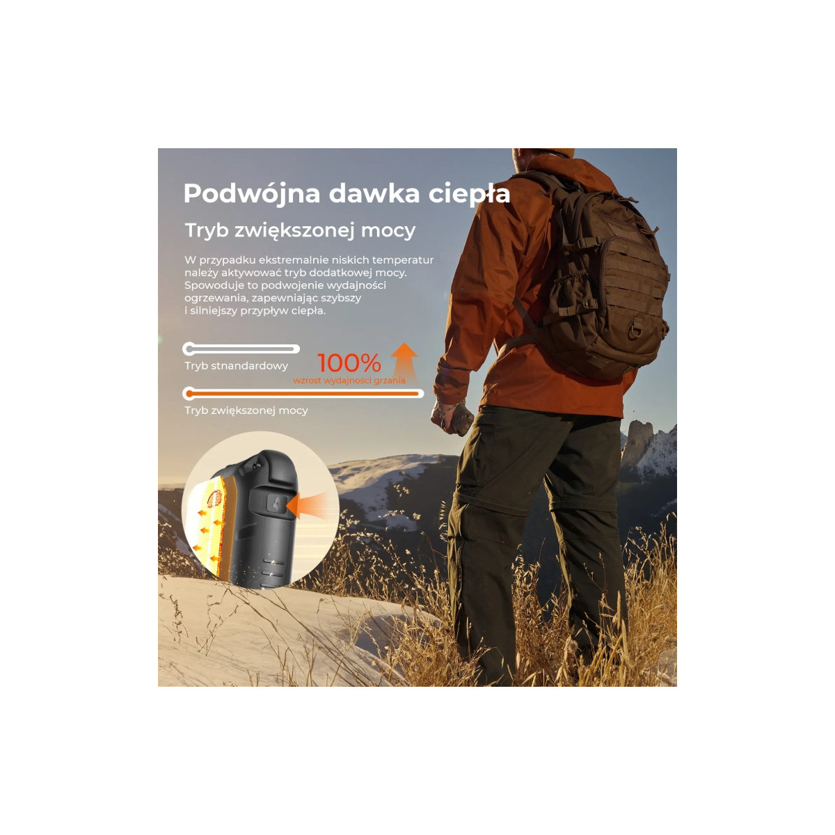 Podrzewacz do rąk Ocoopa UT4 Extreme 10000mAh - Camo